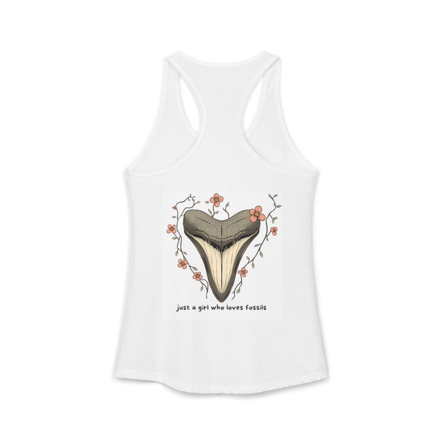 Women's Just A Girl, Megalodon Tanktop