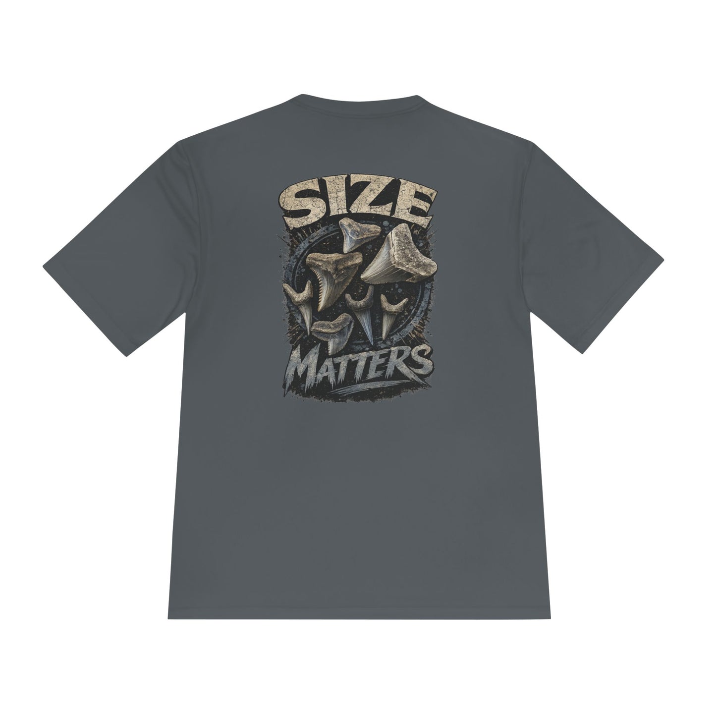 Size Matters Shark Tooth Tee, Fossil Enthusiast Shirt