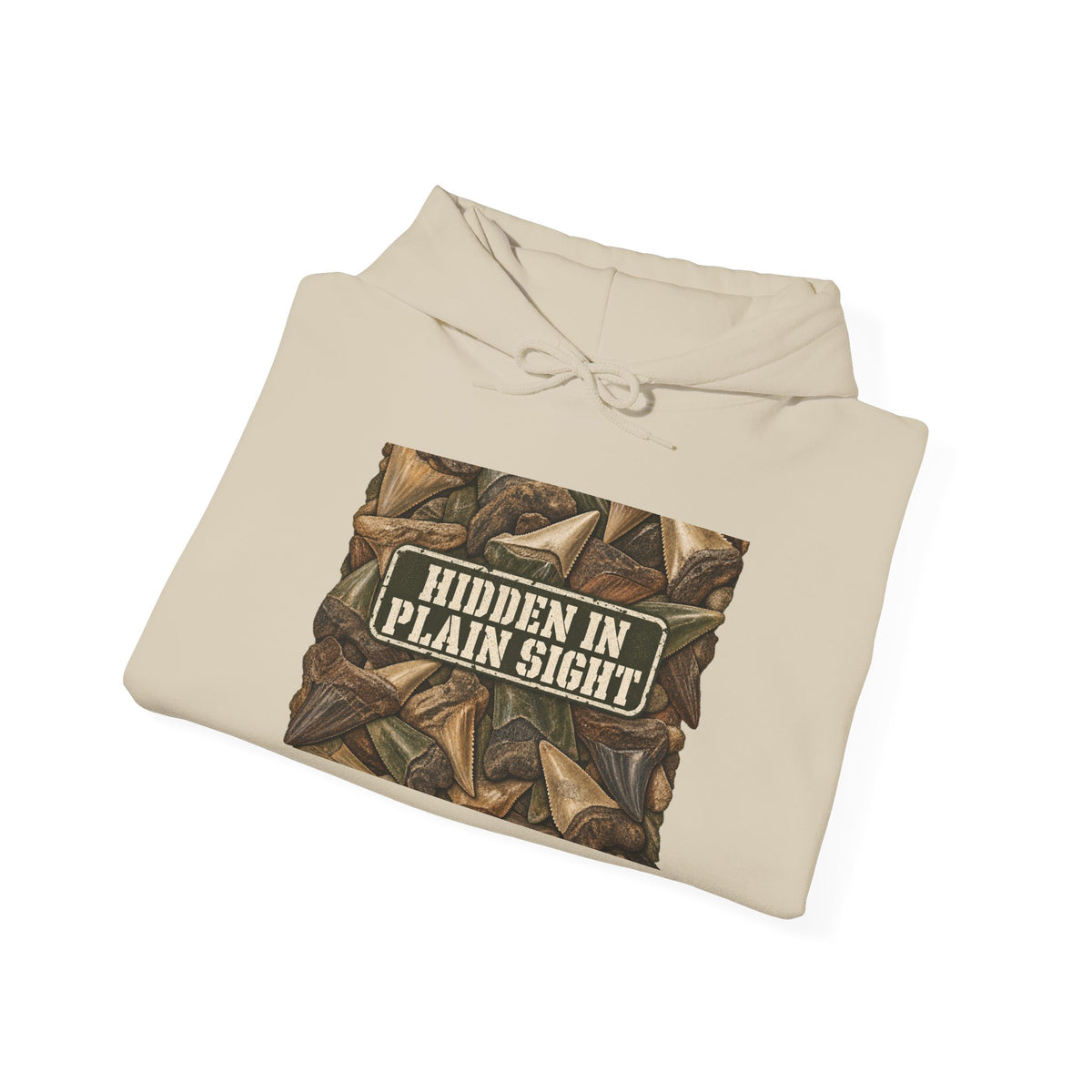 Hidden In Plain Sight Tooth Camo Hoodie