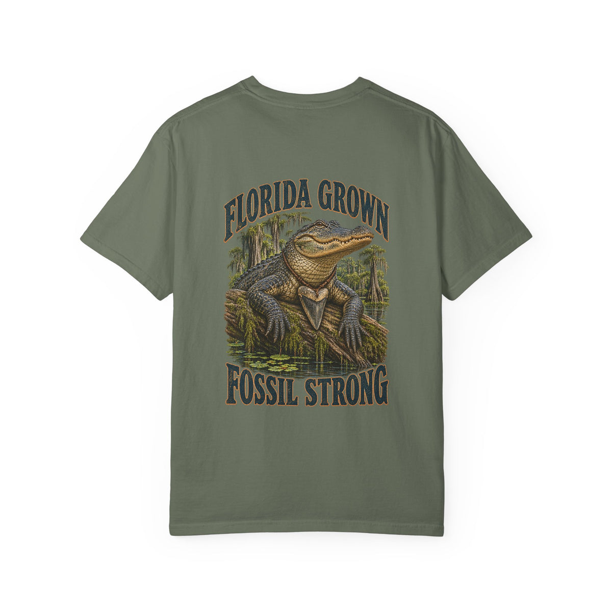 Florida Grown Fossil Strong Gator Tee
