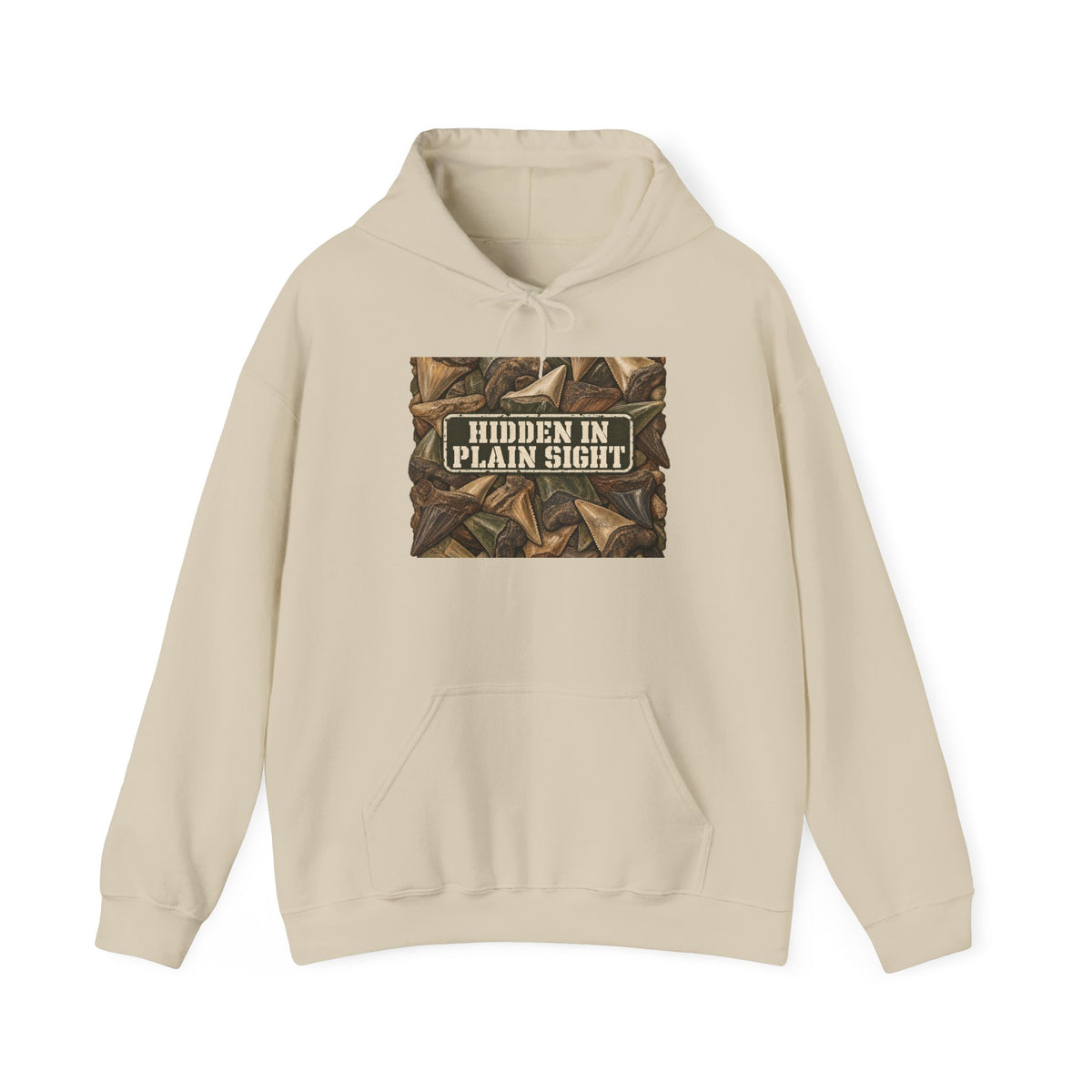 Hidden In Plain Sight Tooth Camo Hoodie