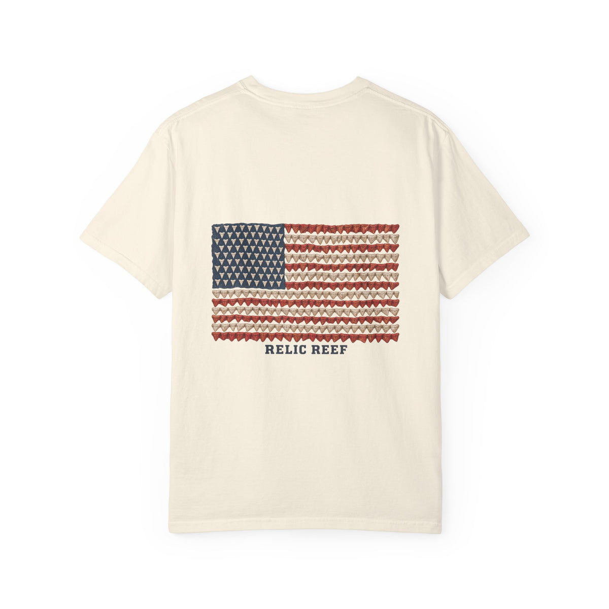 Fossil Flag Shark Tooth Tee