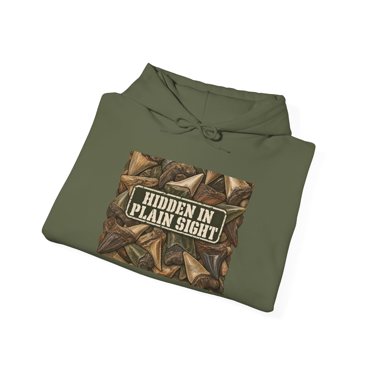 Hidden In Plain Sight Tooth Camo Hoodie