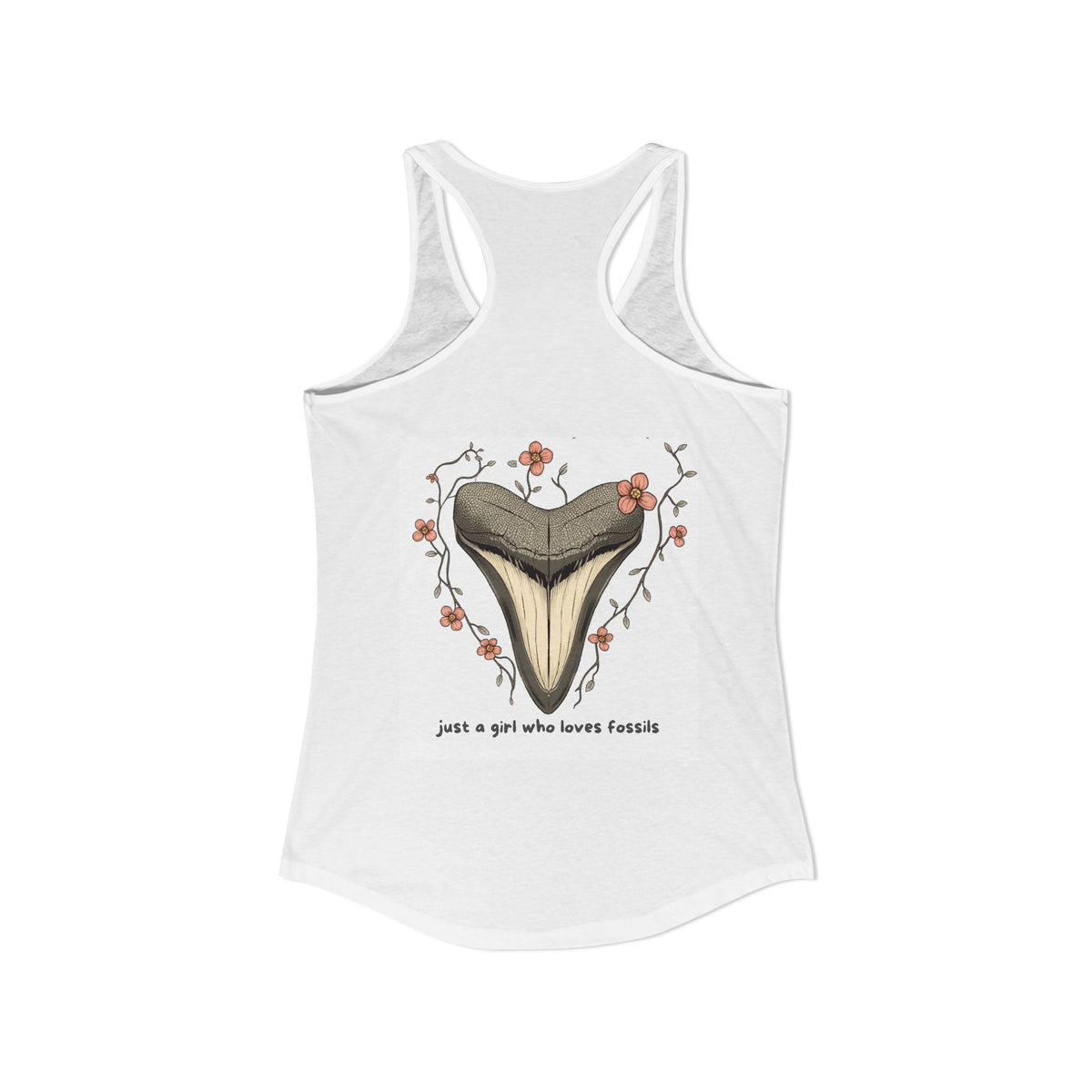 Women's Just A Girl, Megalodon Tanktop