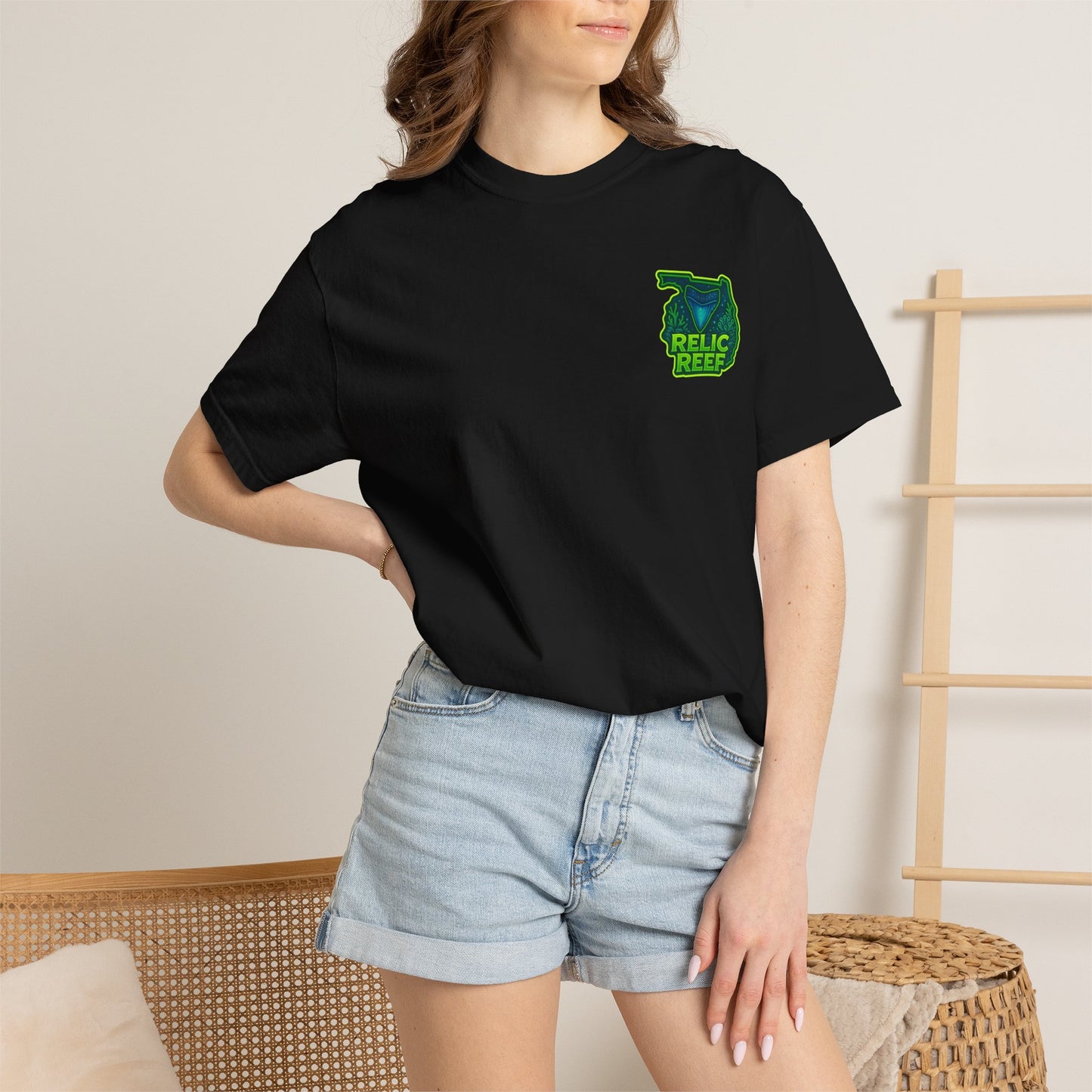 Keep Calm & Dig On T-Shirt — Shark Jaw Graphic Tee