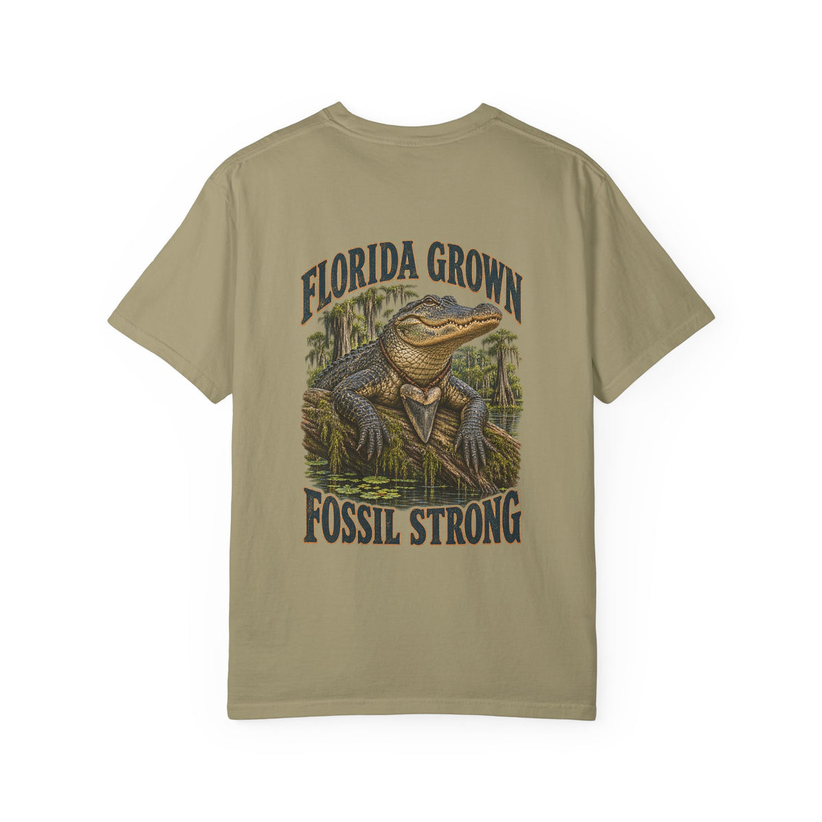Florida Grown Fossil Strong Gator Tee