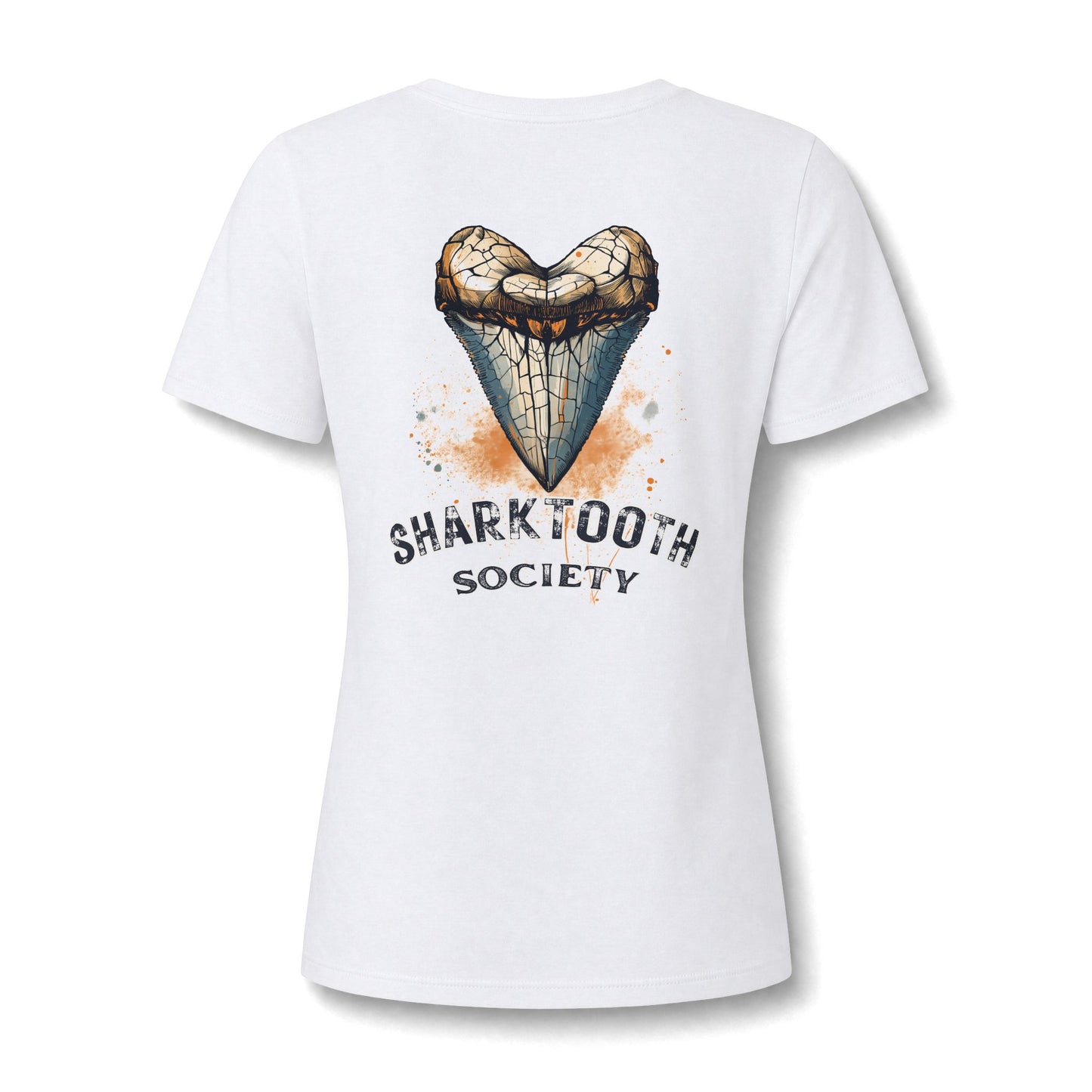 Women's Relaxed V-Neck Tee — Lightweight Heather Short Sleeve Shirt