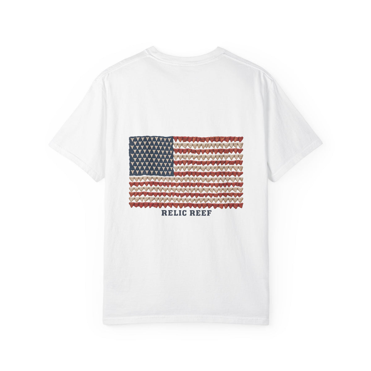 Fossil Flag Shark Tooth Tee