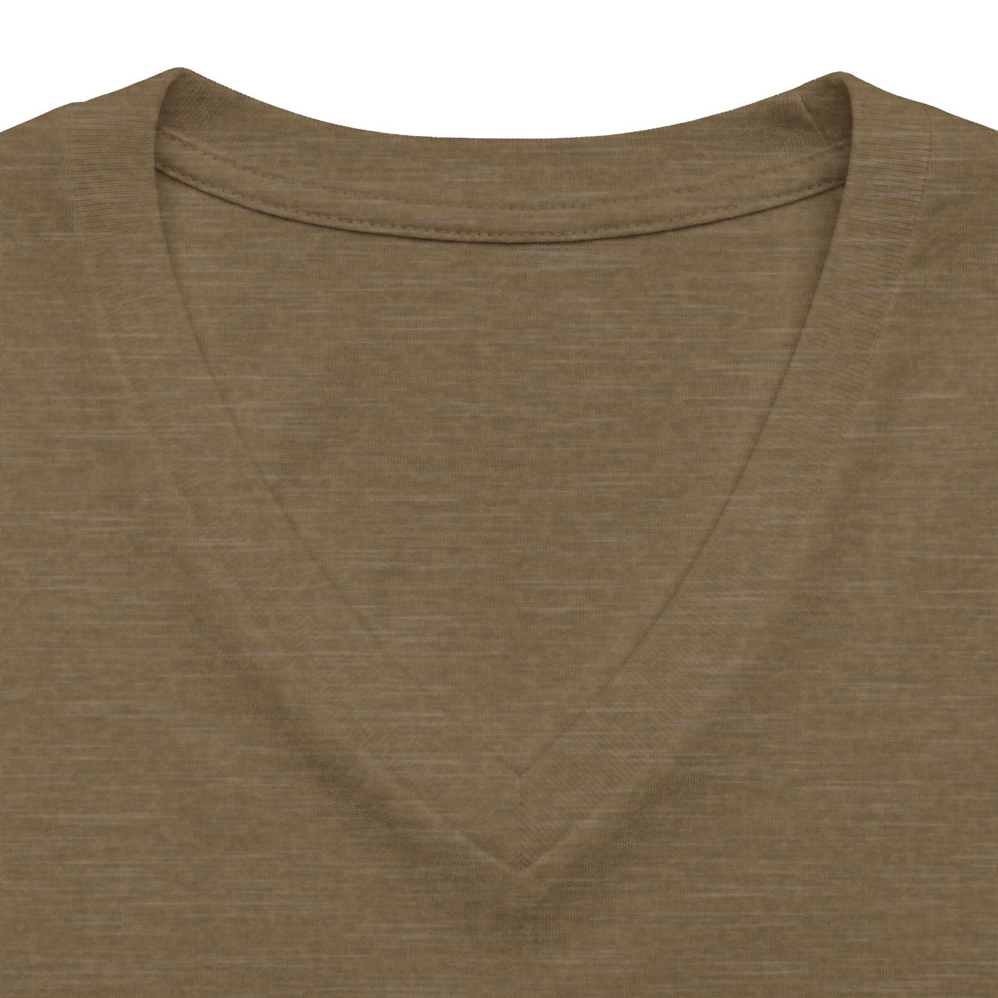 Women's Relaxed V-Neck Tee — Lightweight Heather Short Sleeve Shirt