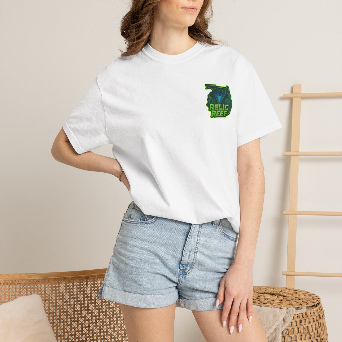 Shark Tooth Graphic T-Shirt Relic Reef Megalodon