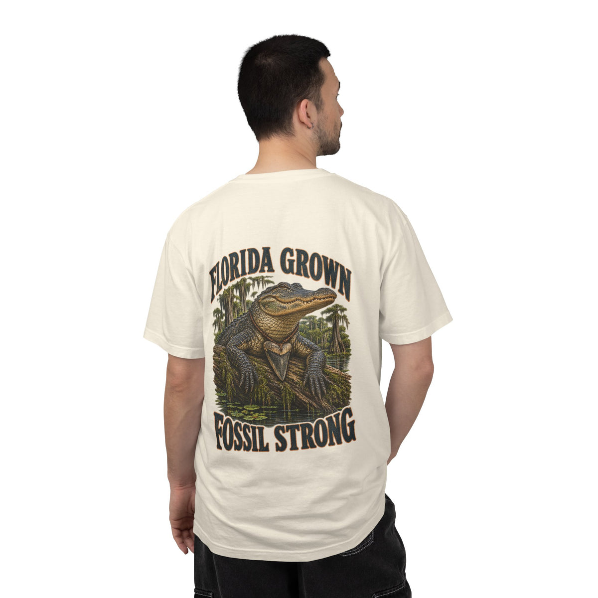 Florida Grown Fossil Strong Gator Tee