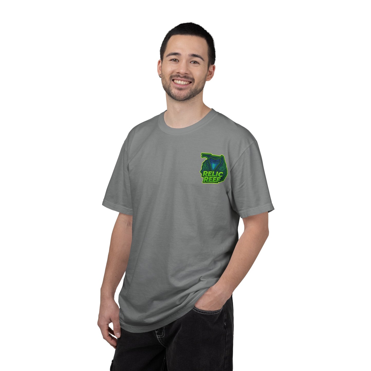 Shark Tooth Graphic T-Shirt Relic Reef Megalodon
