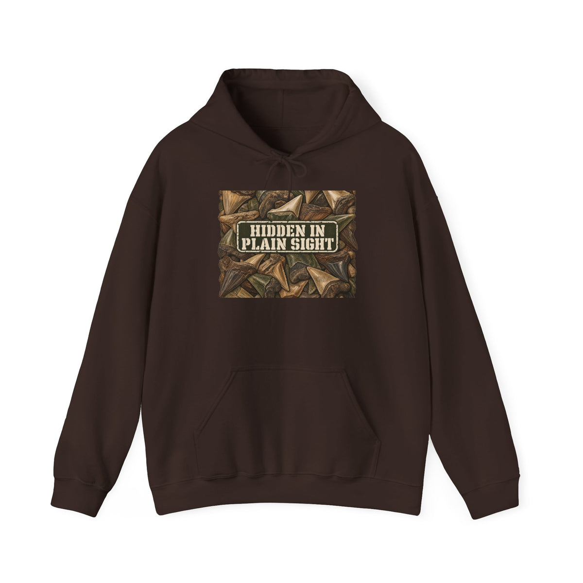 Hidden In Plain Sight Tooth Camo Hoodie