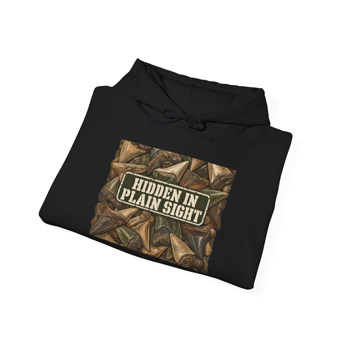 Hidden In Plain Sight Tooth Camo Hoodie