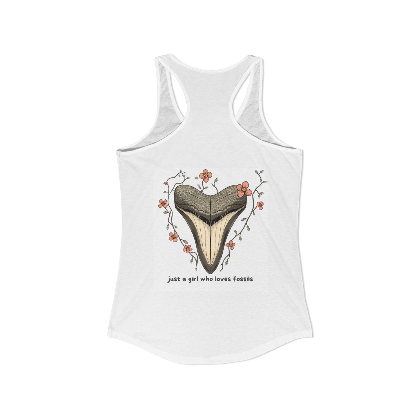 Women's Just A Girl, Megalodon Tanktop