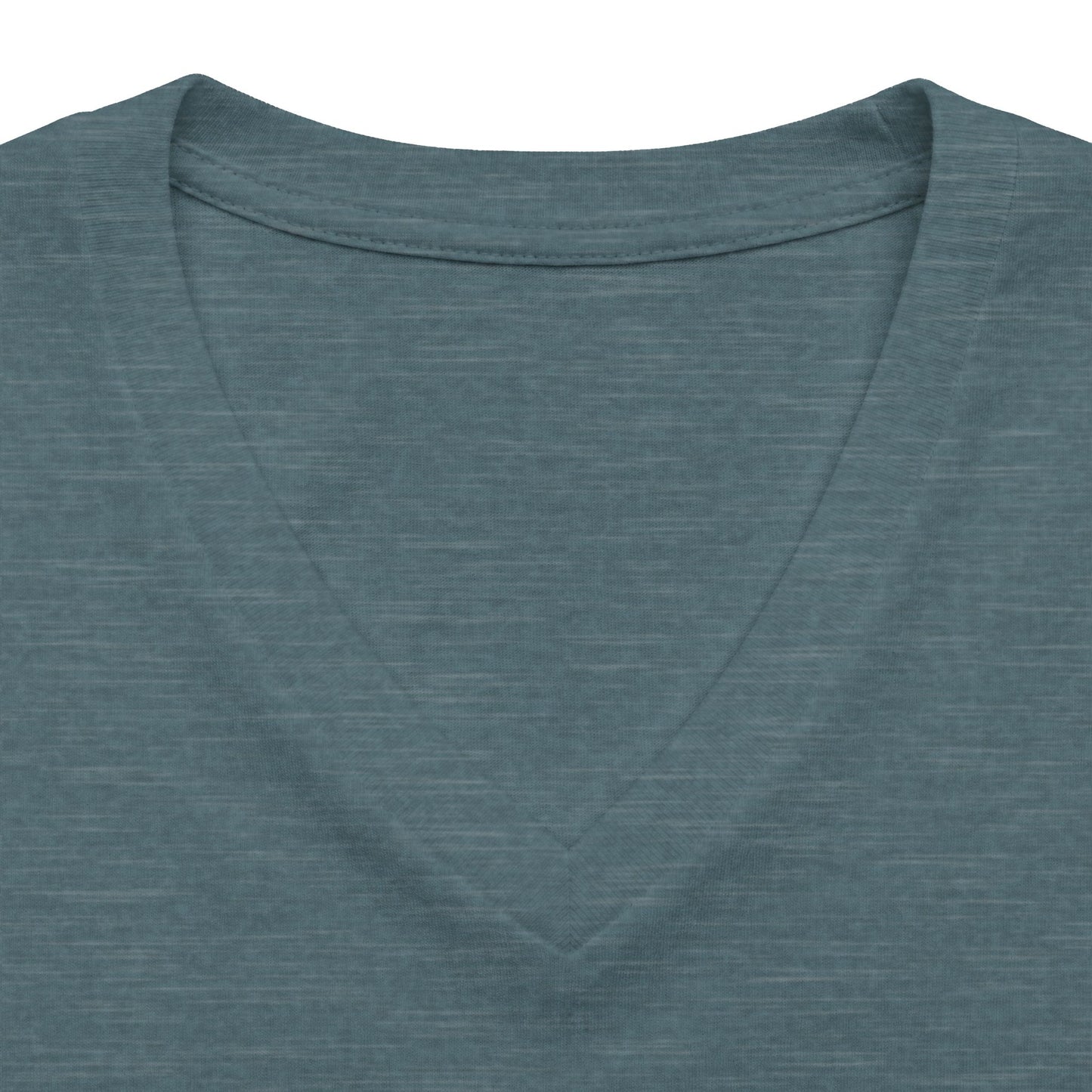 Women's Relaxed V-Neck Tee — Lightweight Heather Short Sleeve Shirt