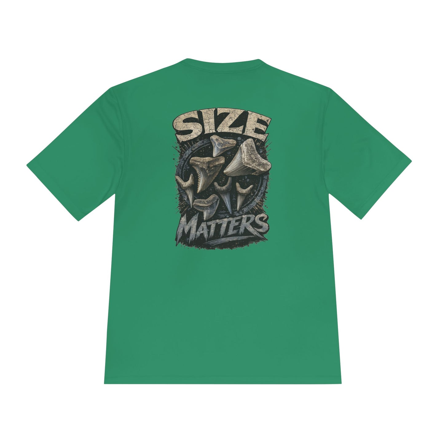 Size Matters Shark Tooth Tee, Fossil Enthusiast Shirt