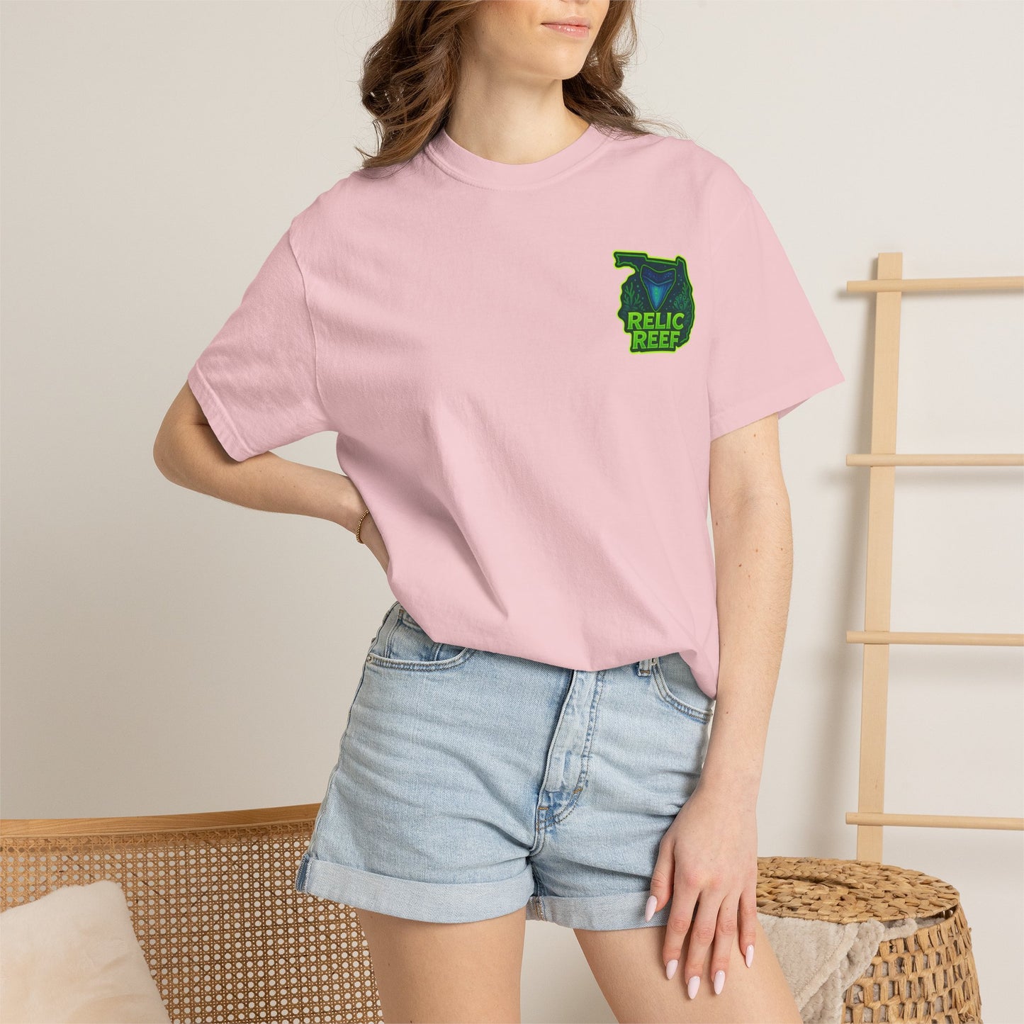 Shark Tooth Graphic T-Shirt Relic Reef Megalodon