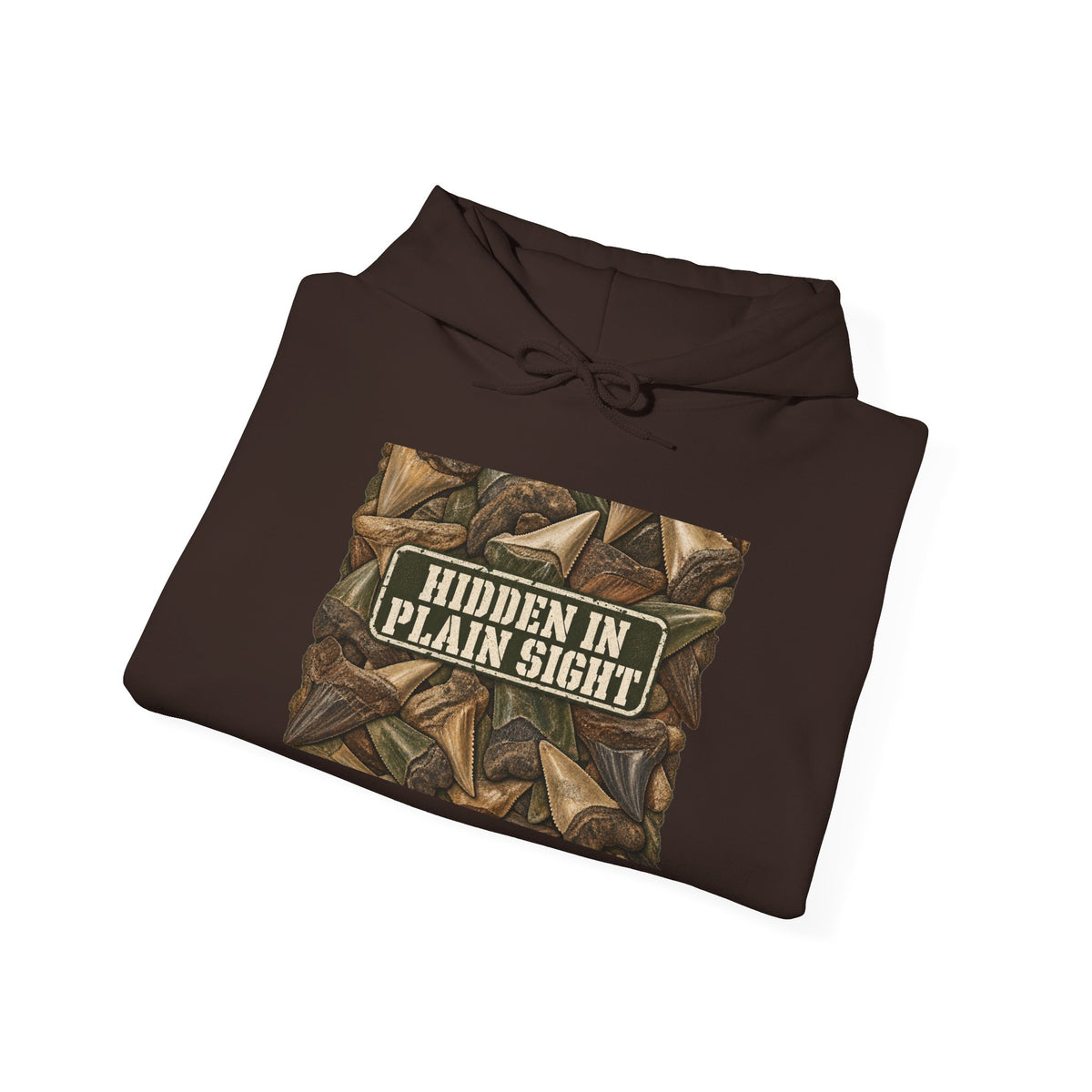 Hidden In Plain Sight Tooth Camo Hoodie