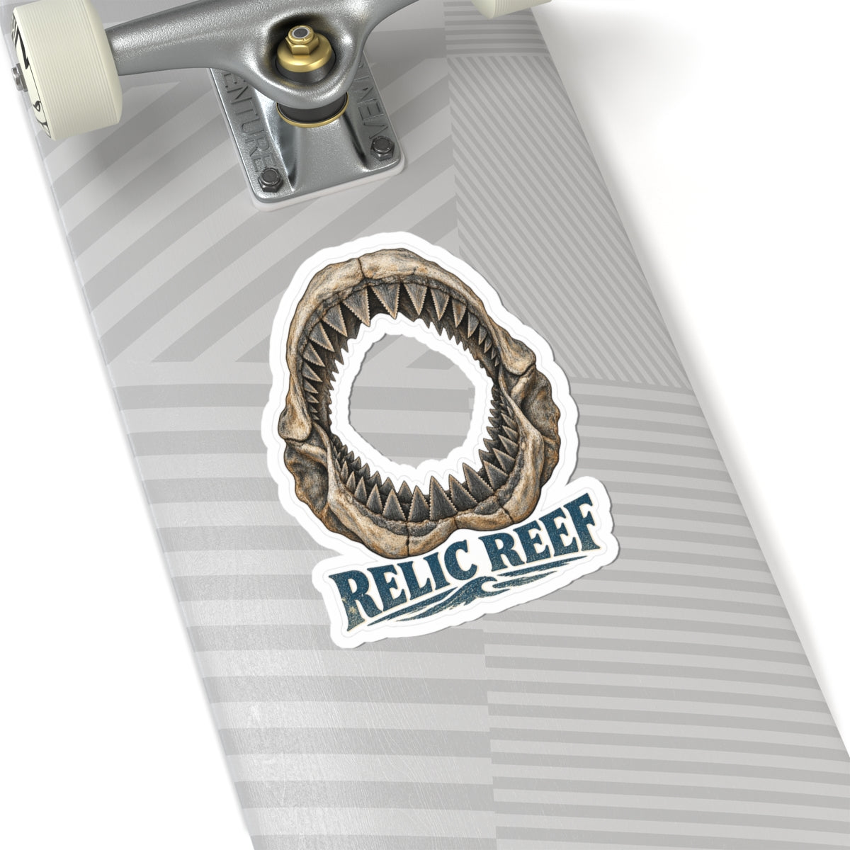 Megalodon Jaws Sticker