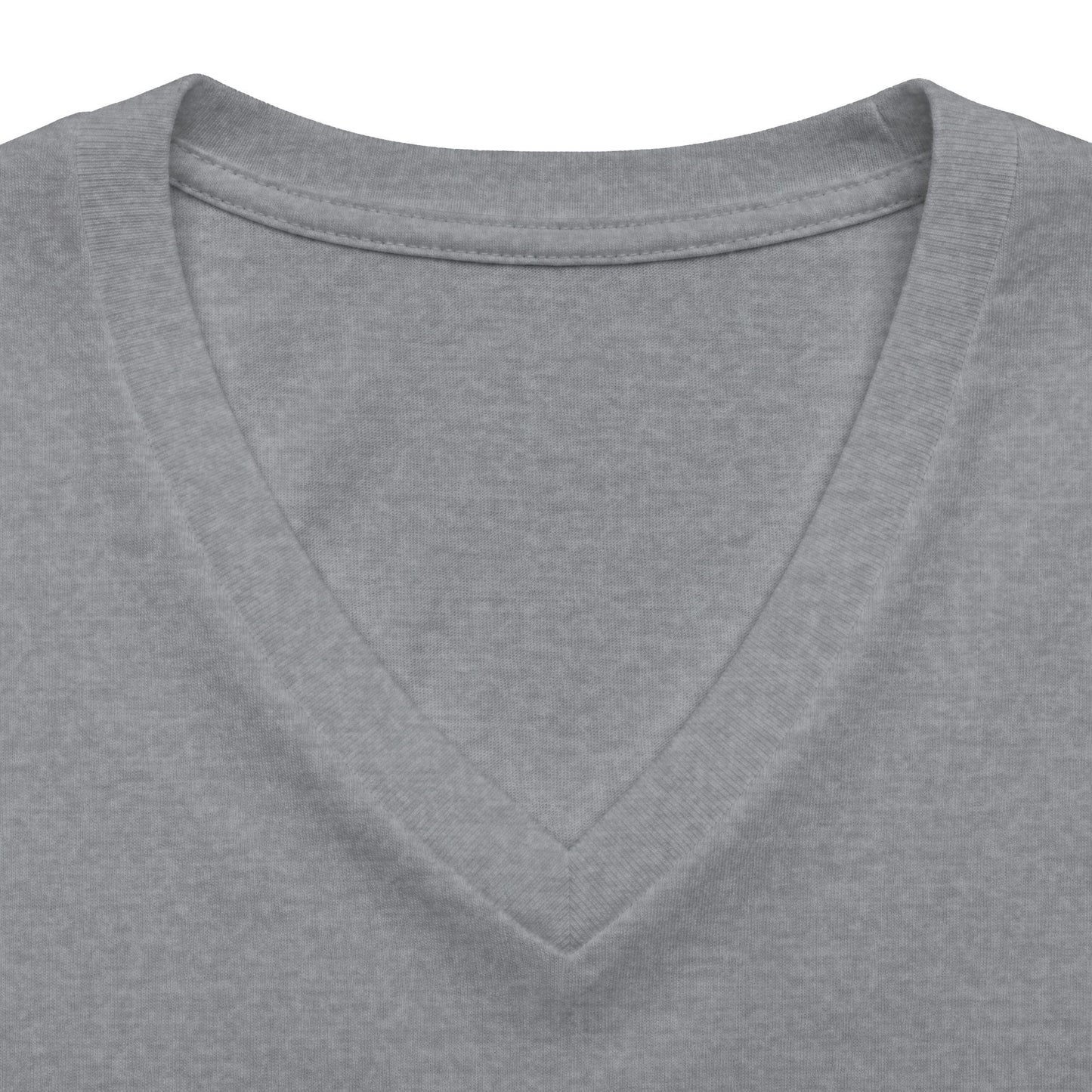 Women's Relaxed V-Neck Tee — Lightweight Heather Short Sleeve Shirt